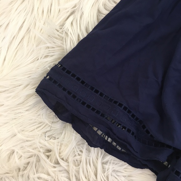 🔹SOLD🔹Ecote Urban Outfitters Blue Eyelet Dress - Picture 7 of 8